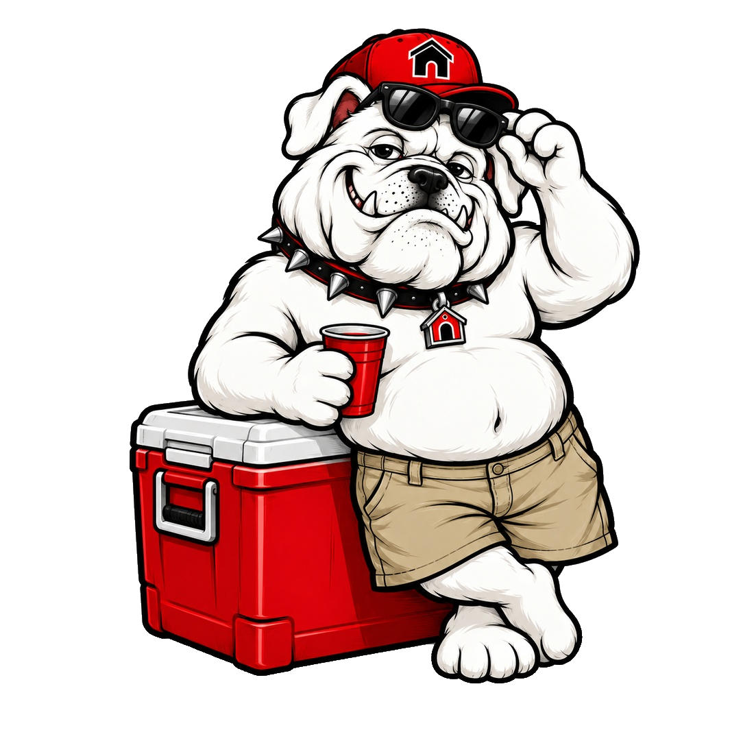 Tailgater original Kirby’s K9s character