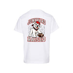 Rooks — Junkyard Raised Youth Tee — back view