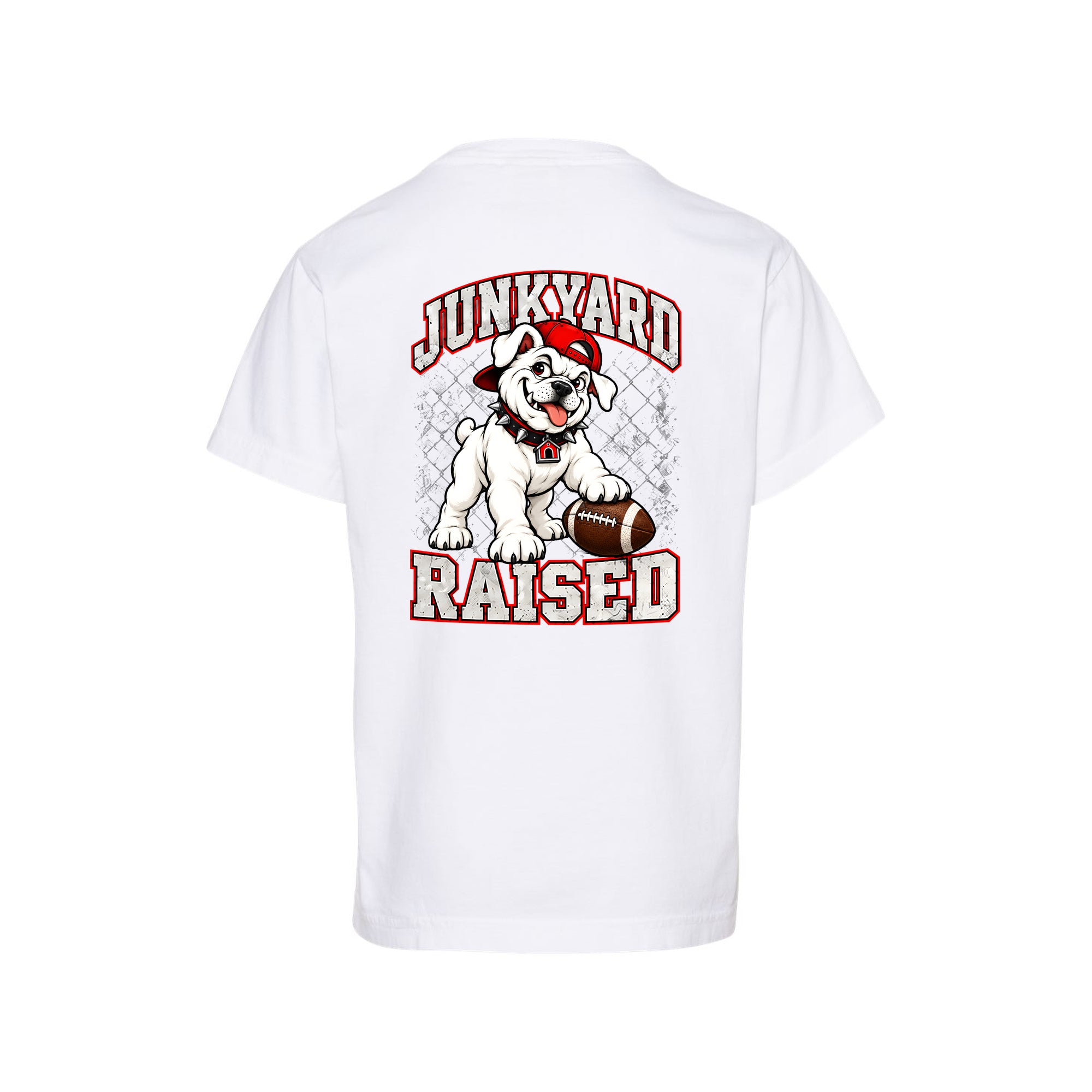 Rooks — Junkyard Raised Youth Tee — back view