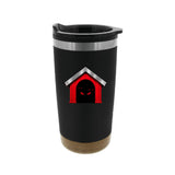 Kirby’s K9s black 20 oz tumbler — Dawg House side